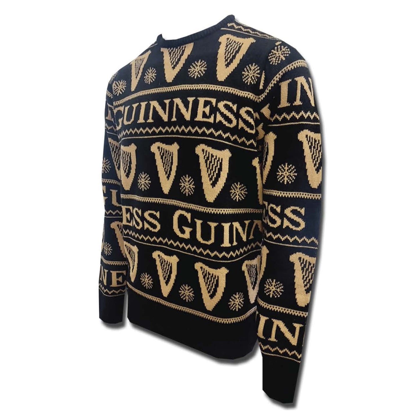 Gold Harp Holiday Sweater