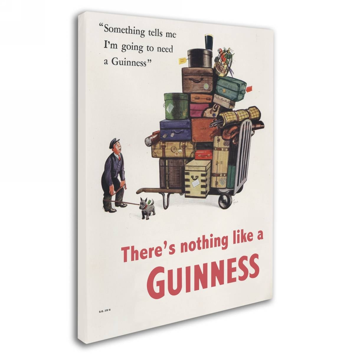 Guinness Brewery 'There's Nothing Like A Guinness II' Canvas Art