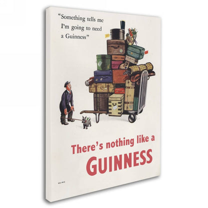 There's nothing like a Guinness Brewery 'There's Nothing Like A Guinness II' canvas art.