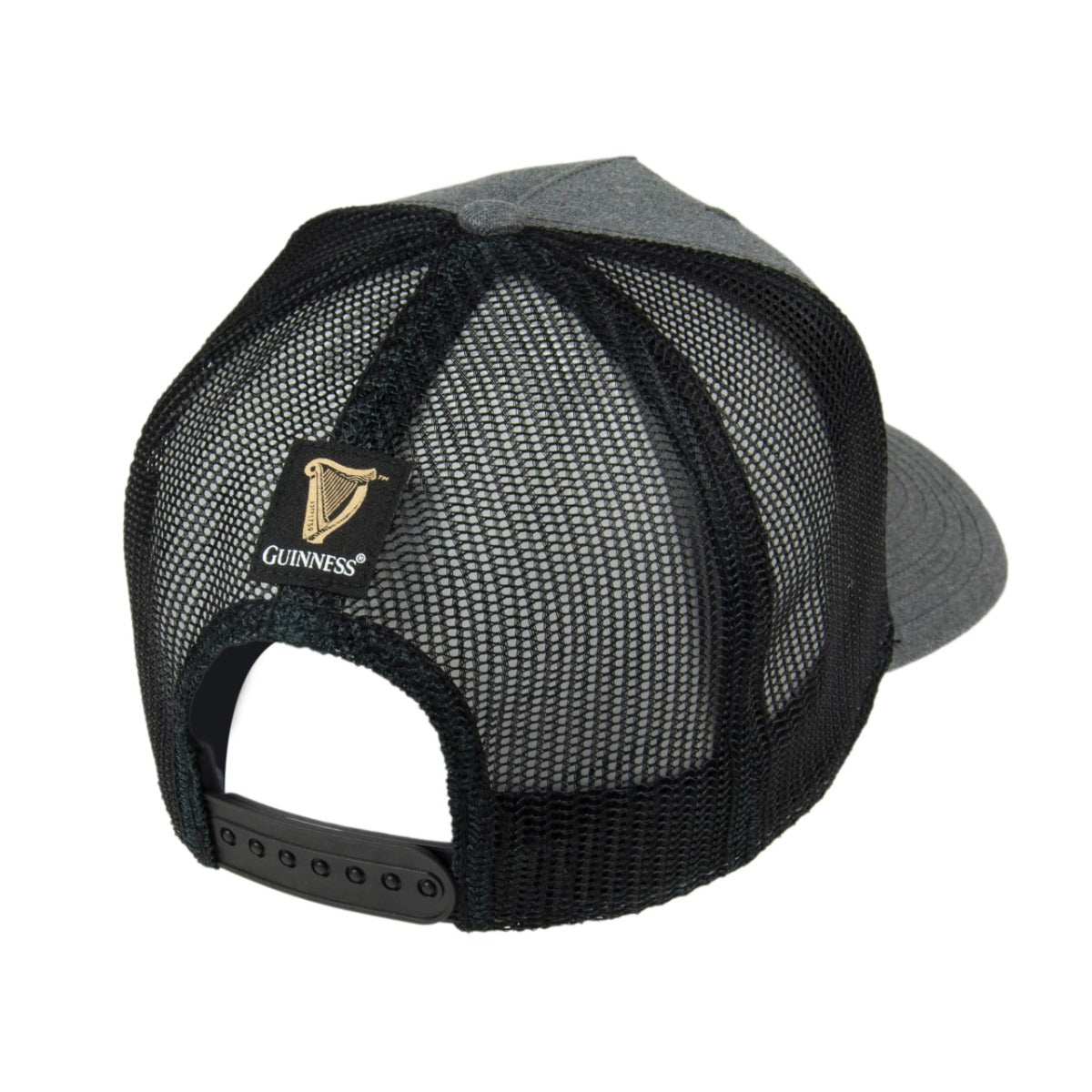 Guinness Trucker Premium Grey with Rubber Harp Cap