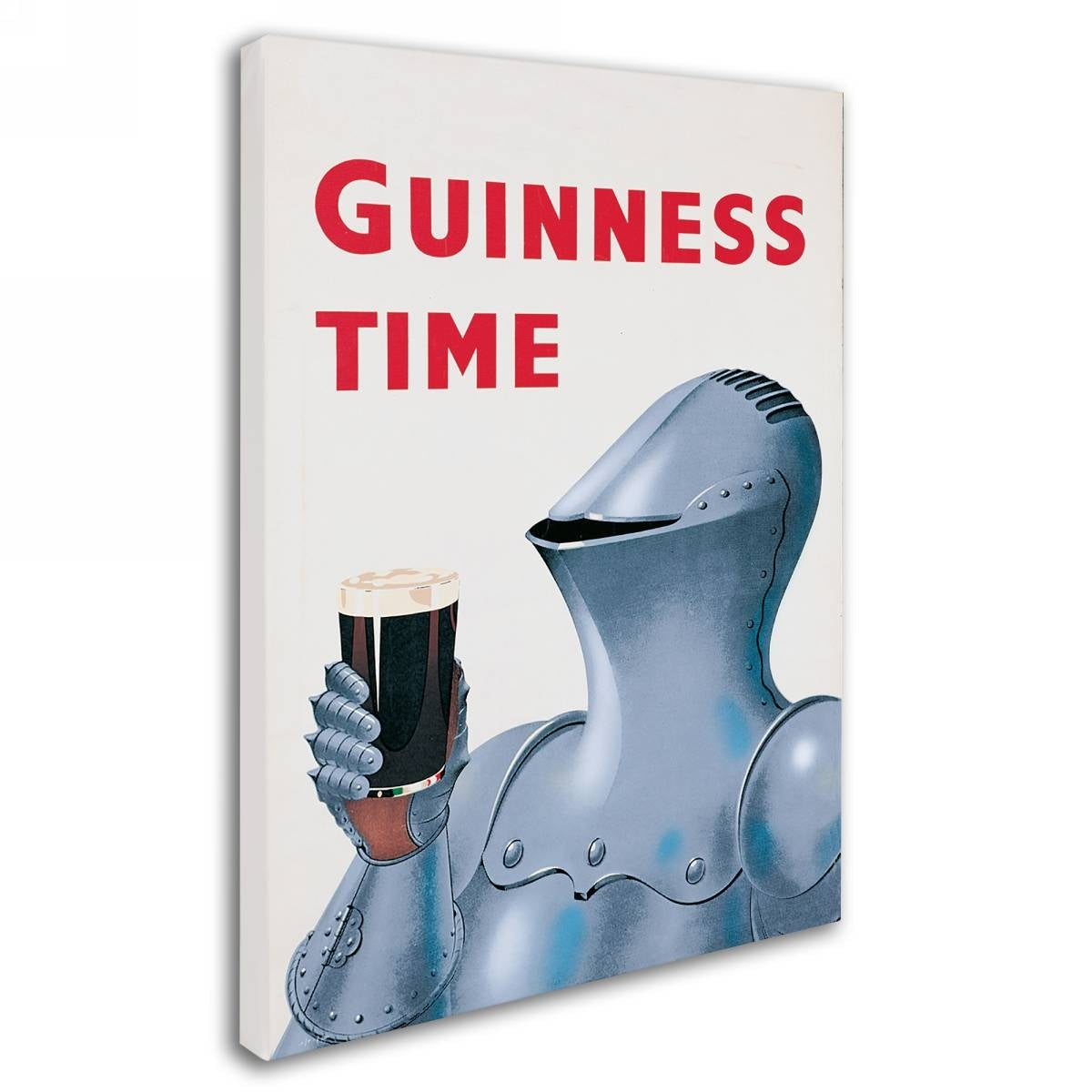 Get your Guinness fix with our collection of Guinness Brewery 'Guinness Time IV' canvas art. Elevate your space with unique and stylish artwork inspired by the iconic Guinness brand. Perfect for any Guinness lover, these pieces are sure to