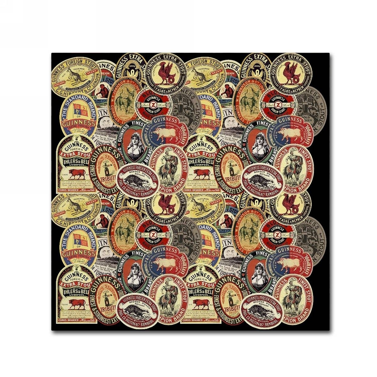 Guinness Brewery 'Guinness IX' Canvas Art