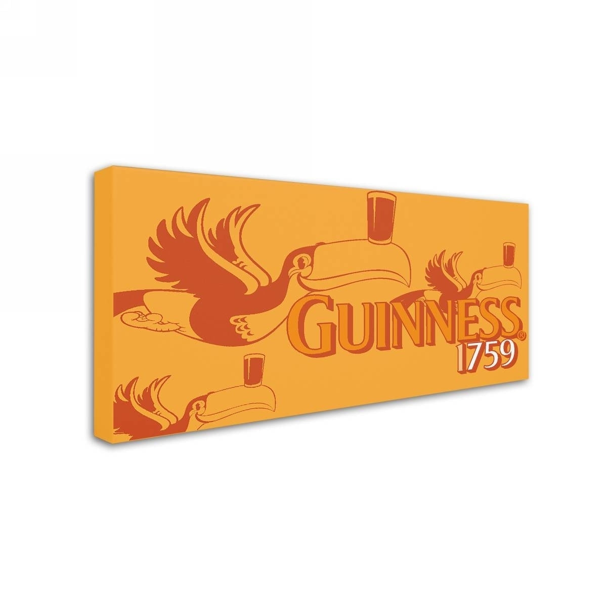 Experience the rich history and iconic brand of Guinness with our stunning Guinness Brewery 'Guinness 1759' canvas art. Celebrating their establishment in 1759, our Guinness wall art captures the essence of this legendary beer and adds a