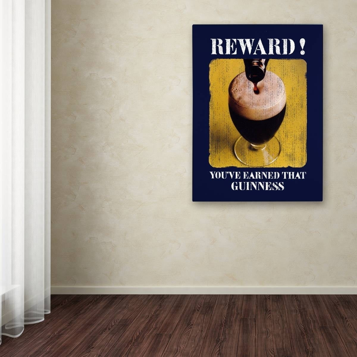 Guinness Brewery 'Reward' Canvas Art