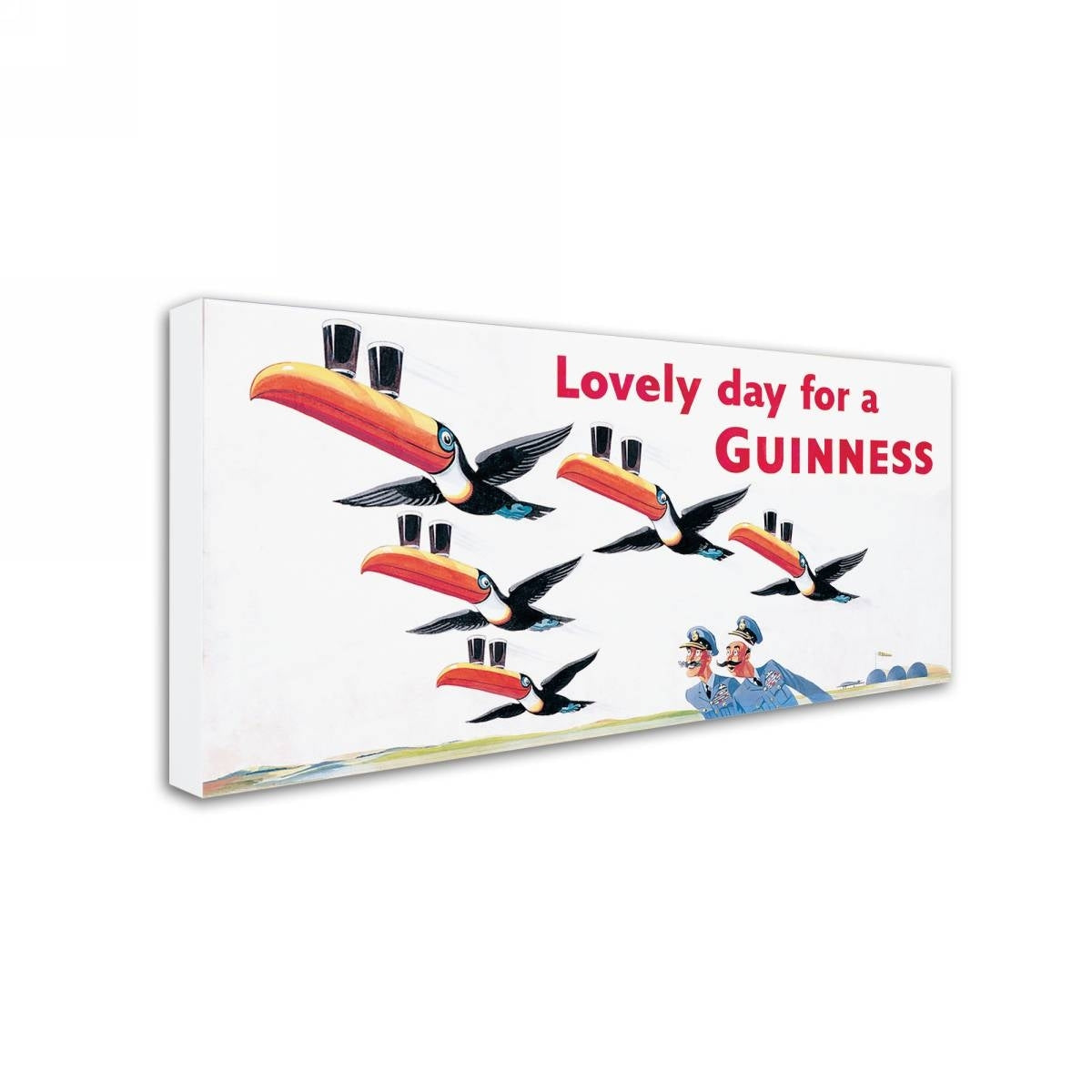 Lovely day for a Guinness Brewery 'Lovely Day For A Guinness IX' Canvas Art by Guinness.