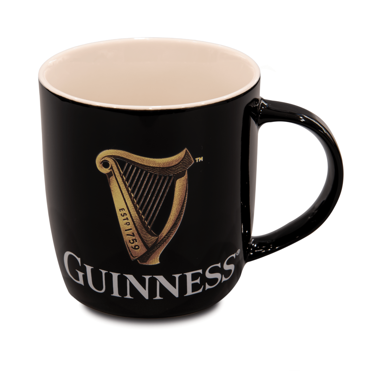A Guinness Toucan Mug Set, featuring a Toucan design, is shown on a white background.