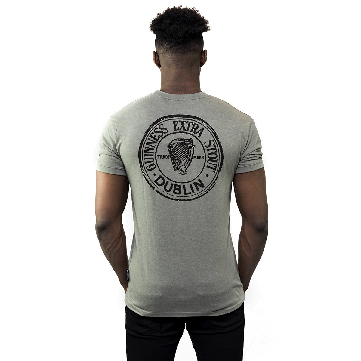 Green Heathered Bottle Cap Tee