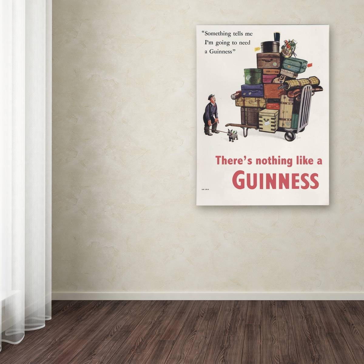 Guinness 'There's Nothing Like A Guinness II' Canvas Art - there's nothing like it.
