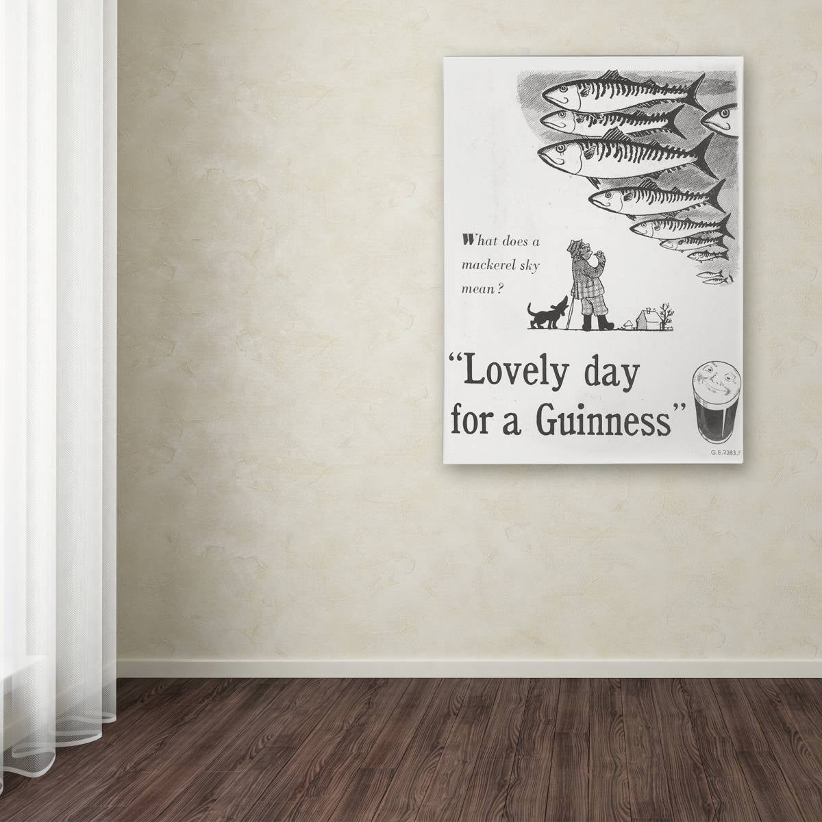 Lovely day for a Guinness - Guinness Brewery 'Lovely Day For A Guinness V' canvas art. Experience the iconic taste of Guinness with this stunning artwork featuring the renowned beer brand. Perfect for any beer enthusiast or lover of brewery merchandise, this canvas print