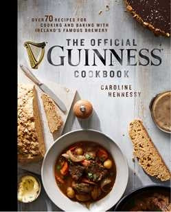 The Guinness brand's Official Guinness Hardcover Cookbook offers a wide range of mouthwatering recipes.