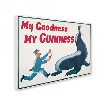 My Guinness Brewery 'My Goodness My Guinness II' canvas art.
