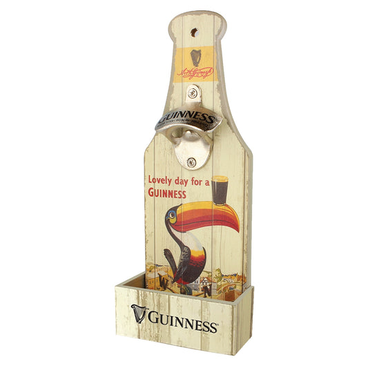 Guinness Toucan Bottle Opener & Catcher with a built-in catcher.