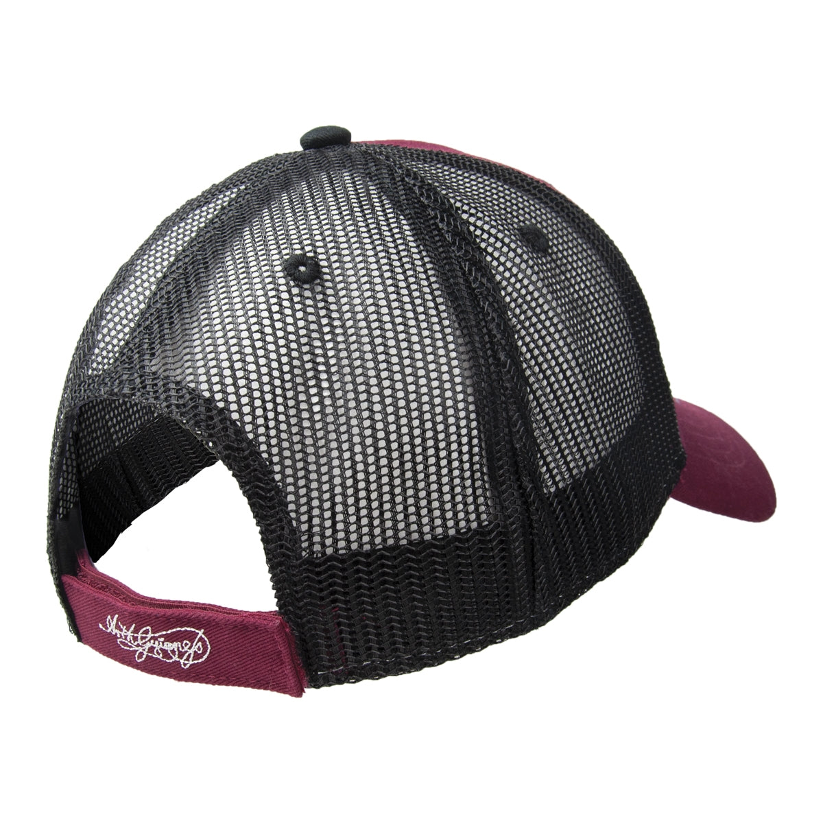 Guinness Signature Burgundy Trucker Mesh Baseball Cap Adjustable