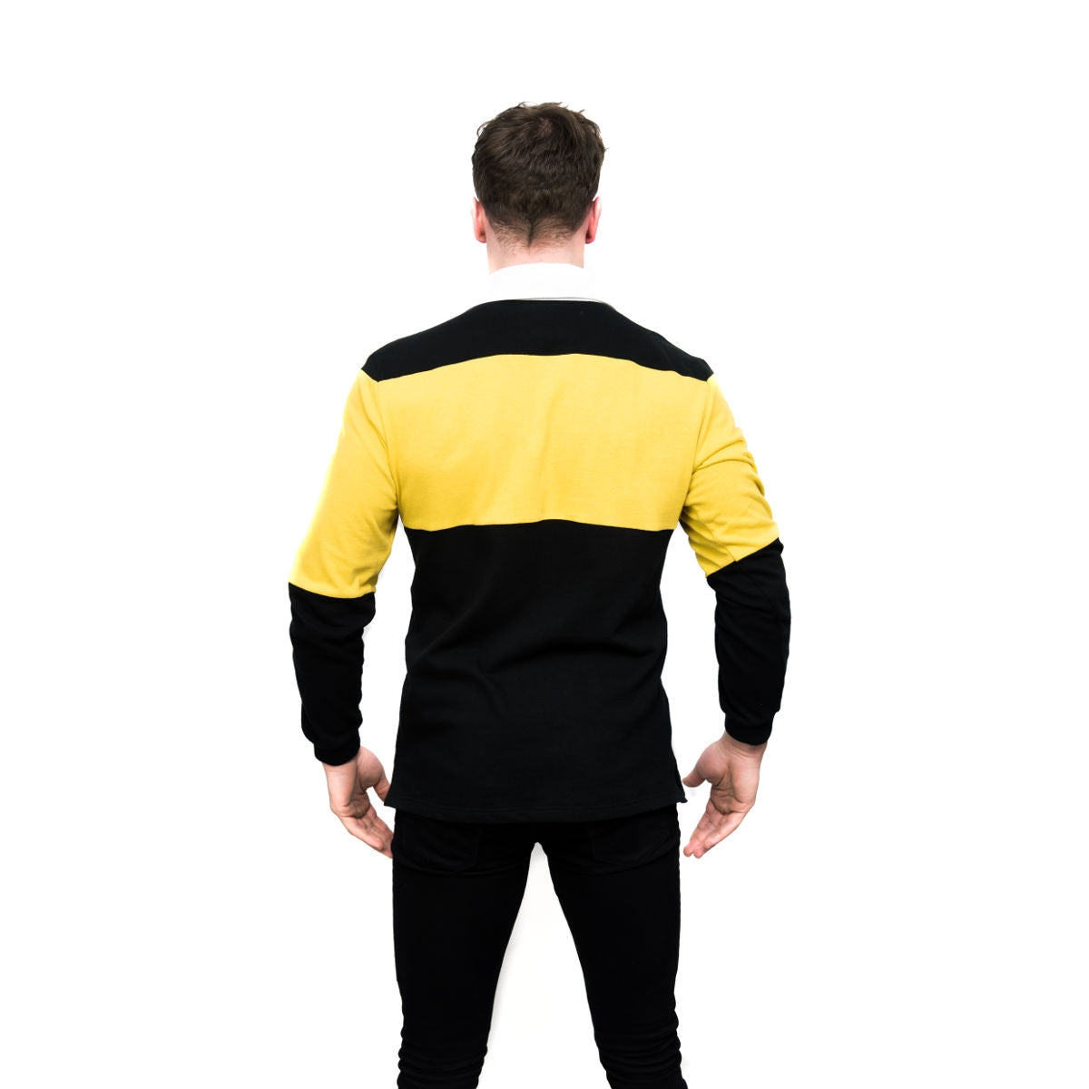 Guinness Mustard & Black Rugby Jersey