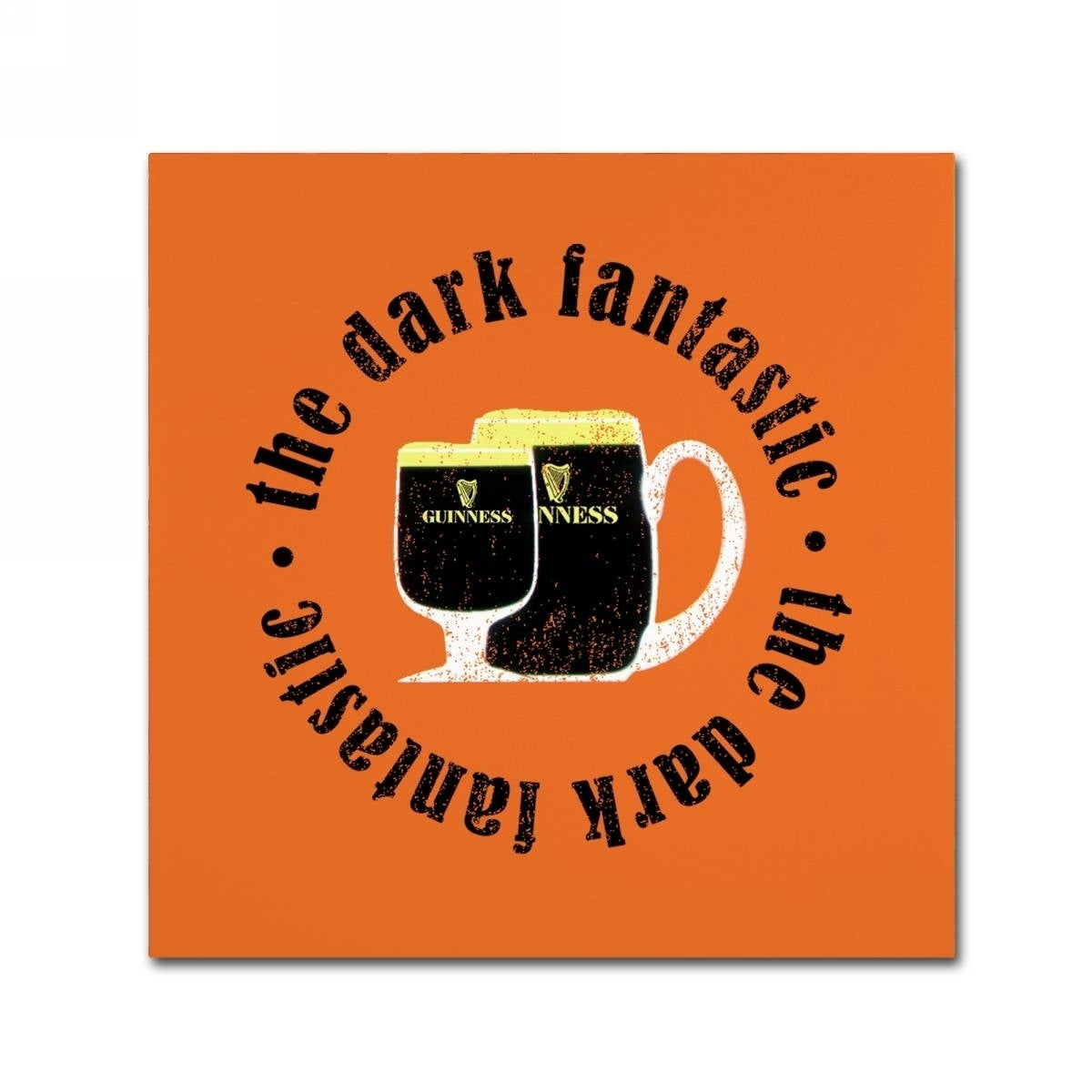 Guinness Brewery 'The Dark Fantastic' Canvas Art
