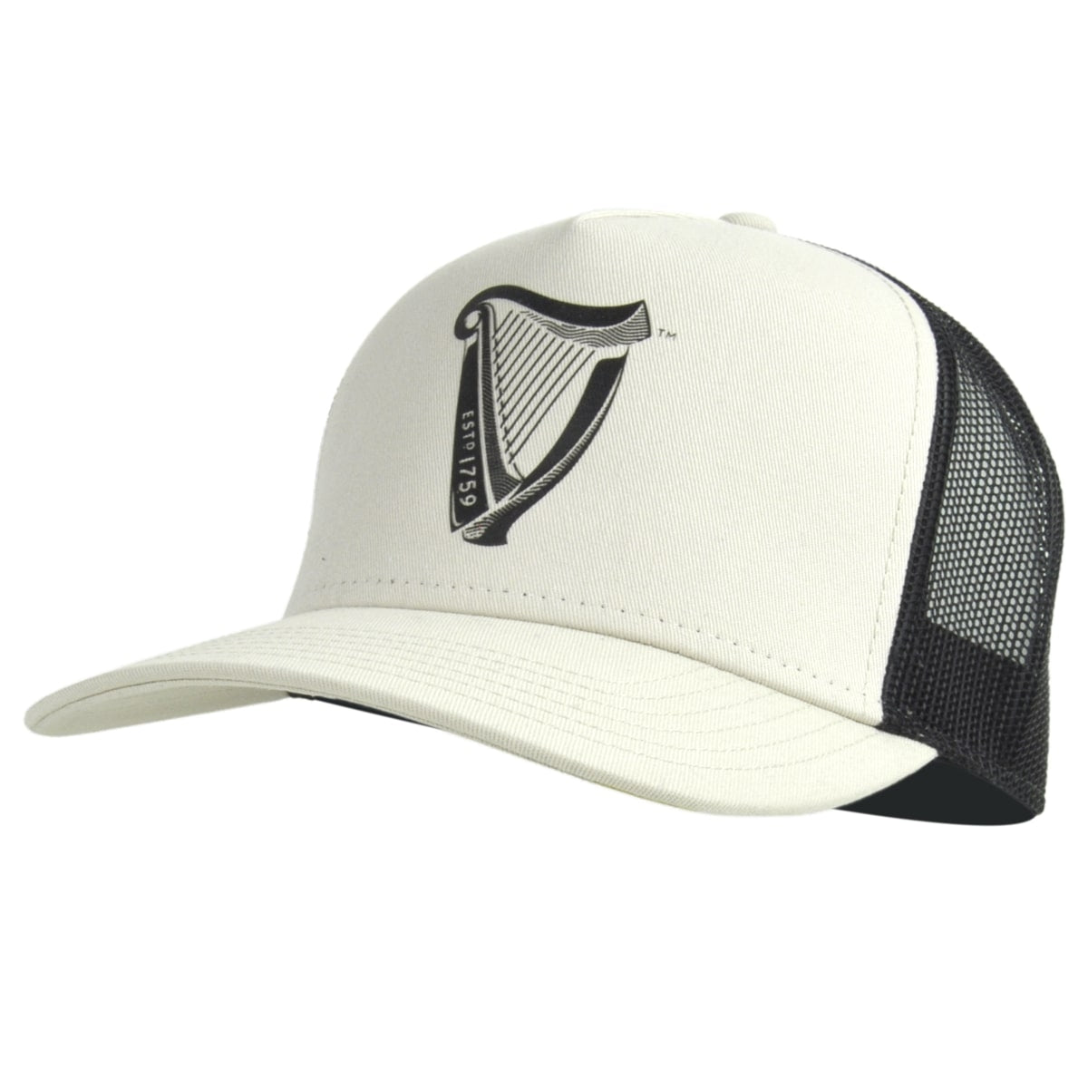 A Guinness Premium Beige & Black Harp Hat.