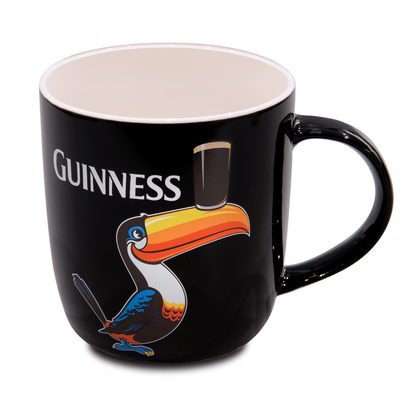 A Guinness Toucan Mug Set featuring a Toucan.