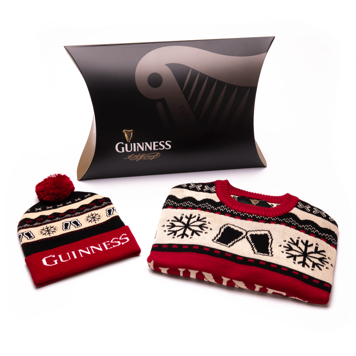 Winter Jumper & Beanie - Pillow Box
