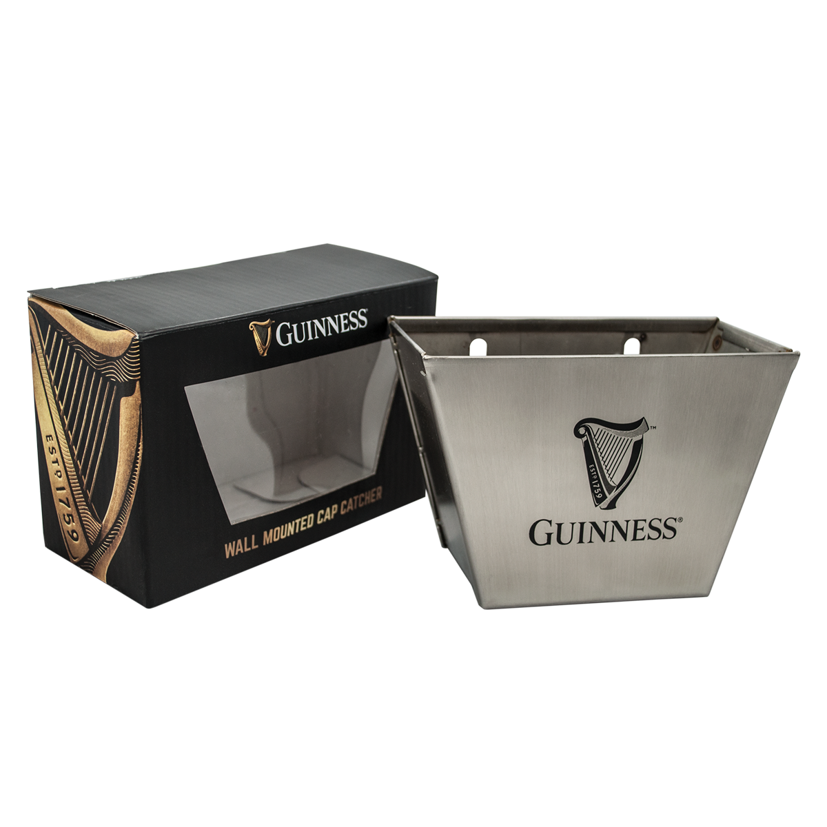 Guinness Cap Catcher - Signature Boxed beer mug with a box.