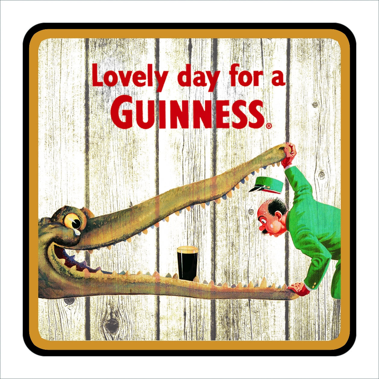 Lovely day for a Guinness Epic Coaster Games at the pub.