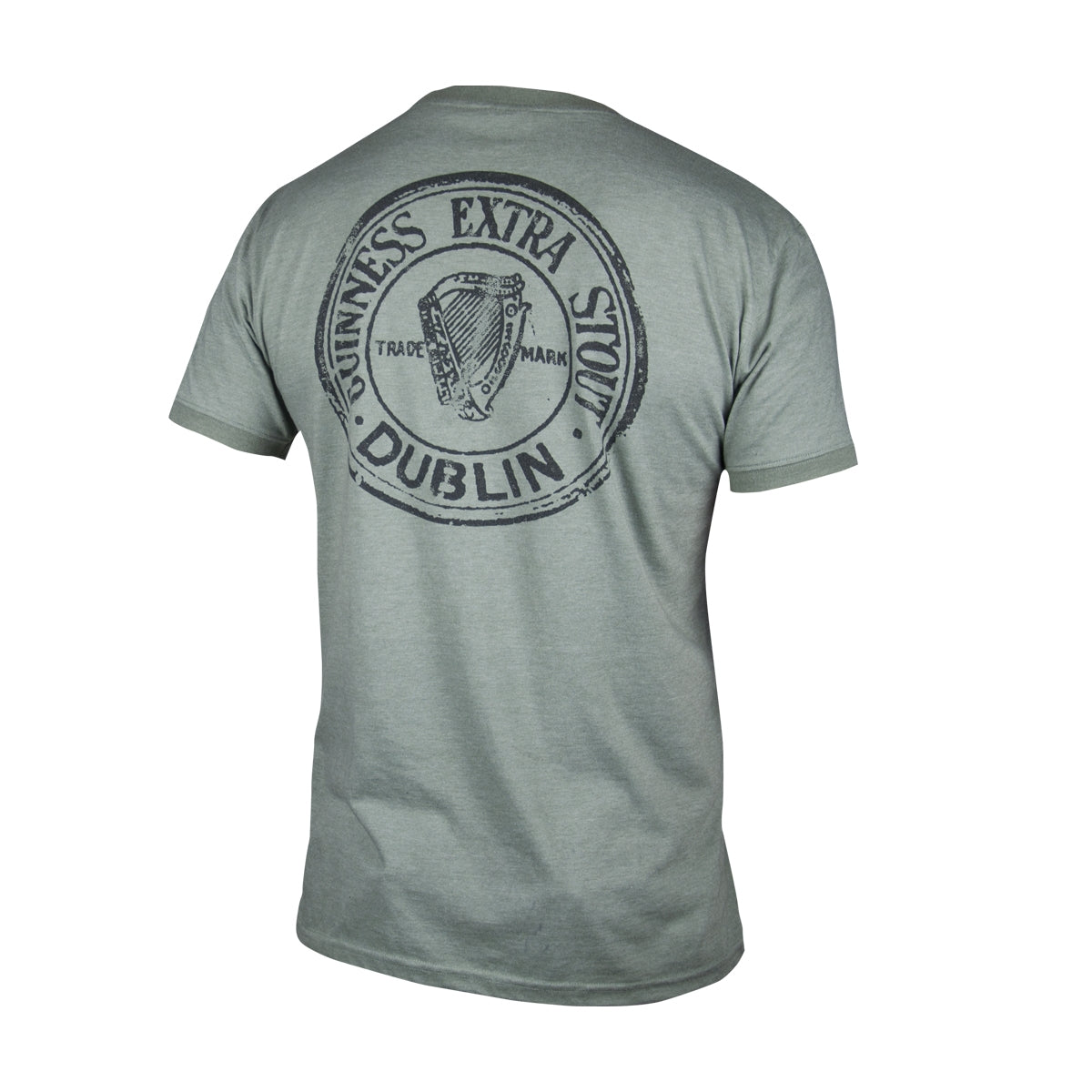 Green Heathered Bottle Cap Tee
