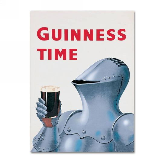 Guinness Brewery 'Guinness Time IV' canvas art poster.