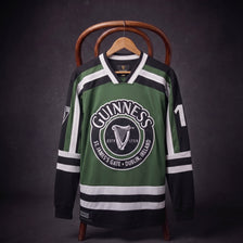 Guinness Green & White Hockey Jersey