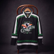 Guinness Toucan Hockey Jersey Black and Green