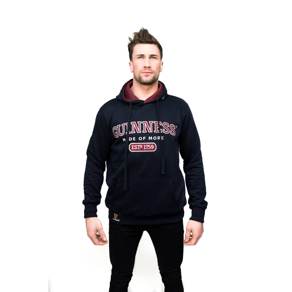 Guinness Signature Navy Hooded Sweatshirt