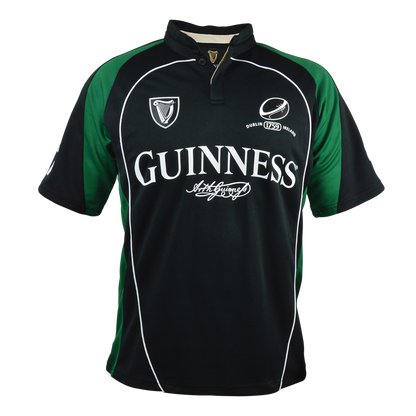A Guinness Short Sleeve Performance Rugby Jersey.