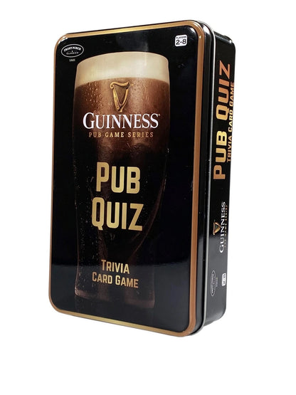 Guinness Pub Quiz Trivia Card Game tin by Guinness for sale.
