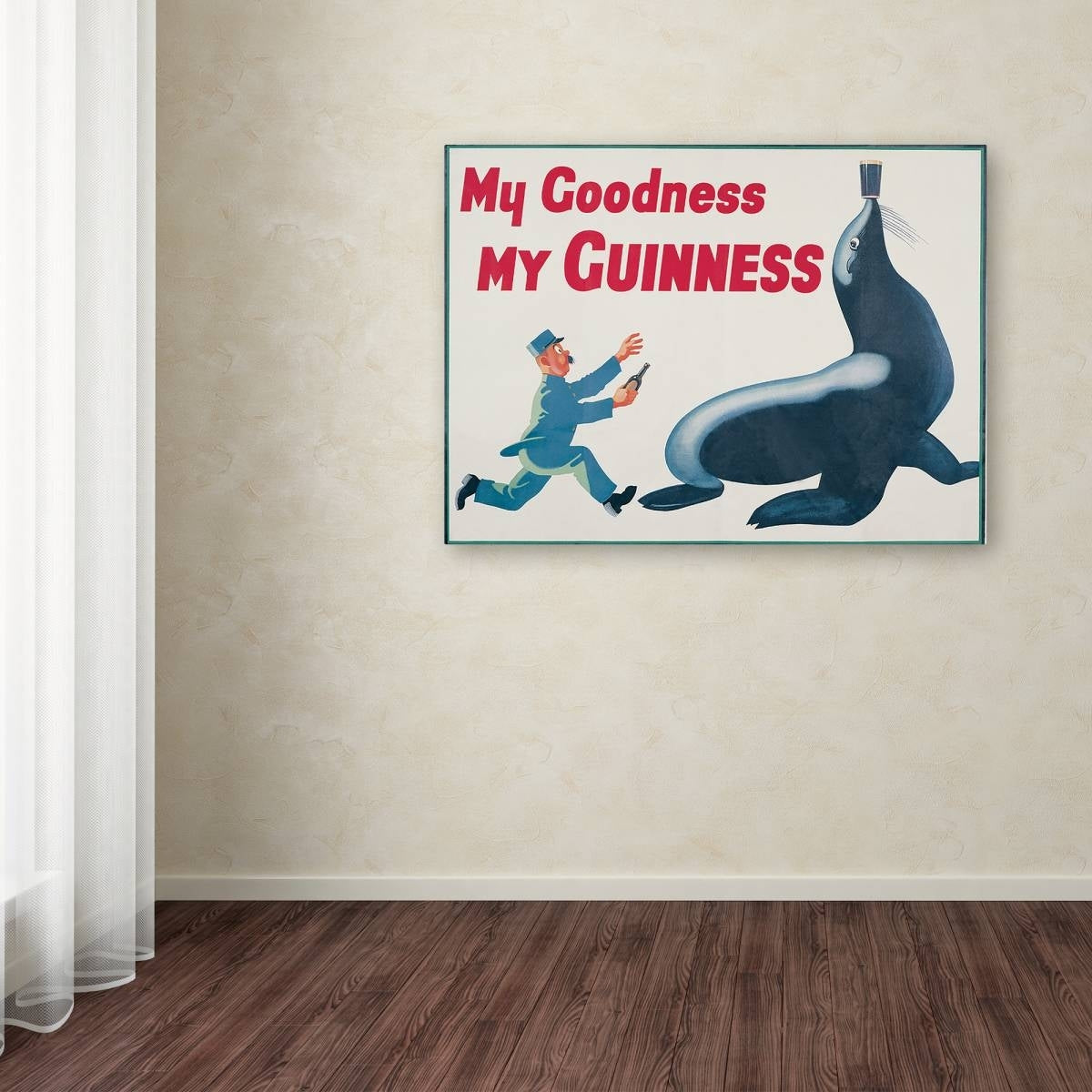 Guinness - Guinness Brewery 'My Goodness My Guinness II' Canvas Art.