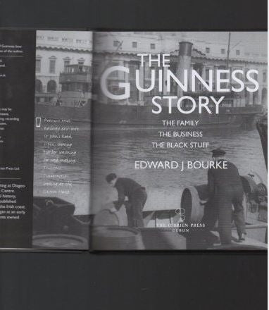 The Guinness Story by Edward Bourne explores the fascinating history of the iconic beer, Guinness.