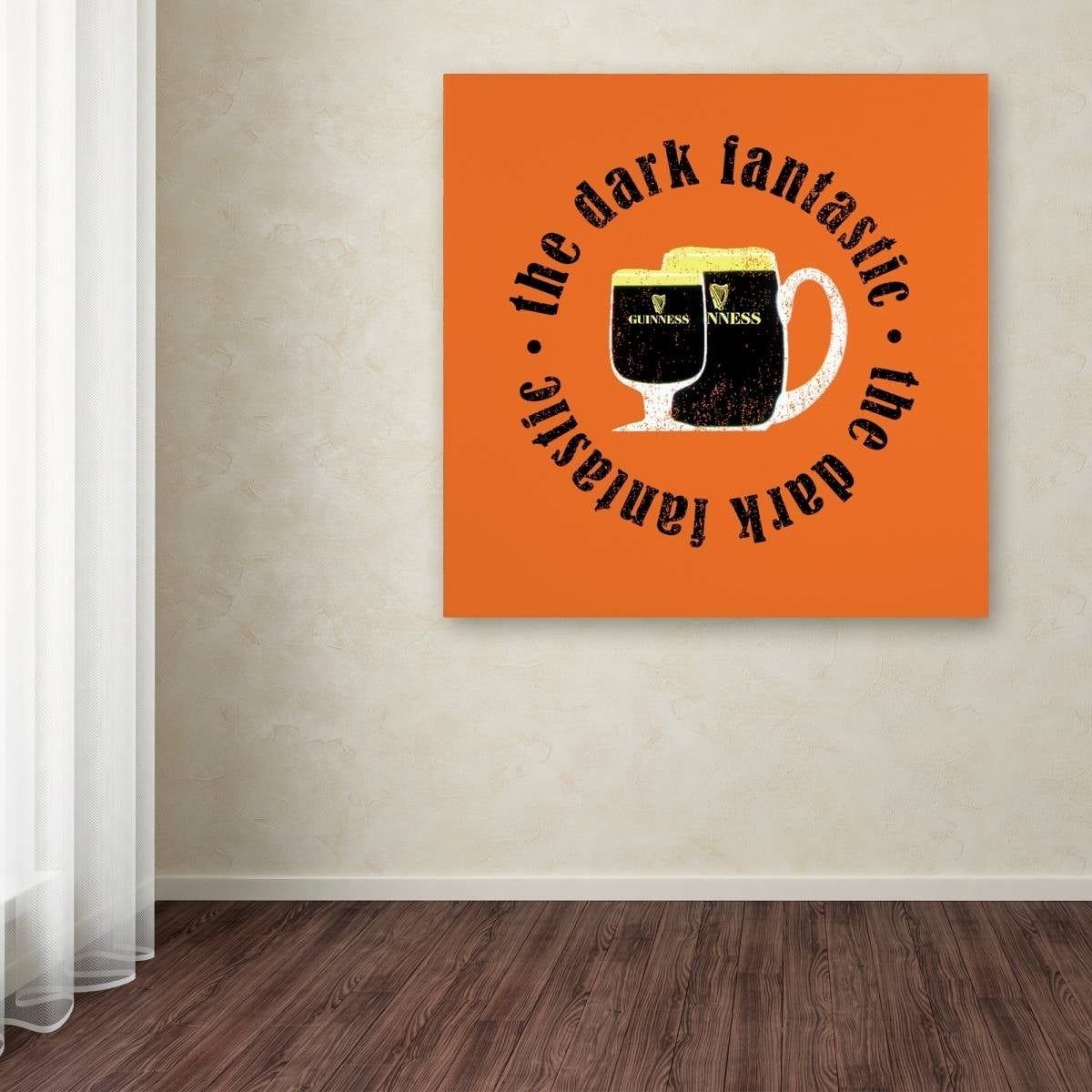 Guinness Brewery 'The Dark Fantastic' Canvas Art