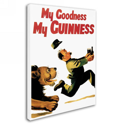 My Guinness Brewery 'My Goodness My Guinness XIV' canvas art, featuring Guinness, one of the iconic beer brands.