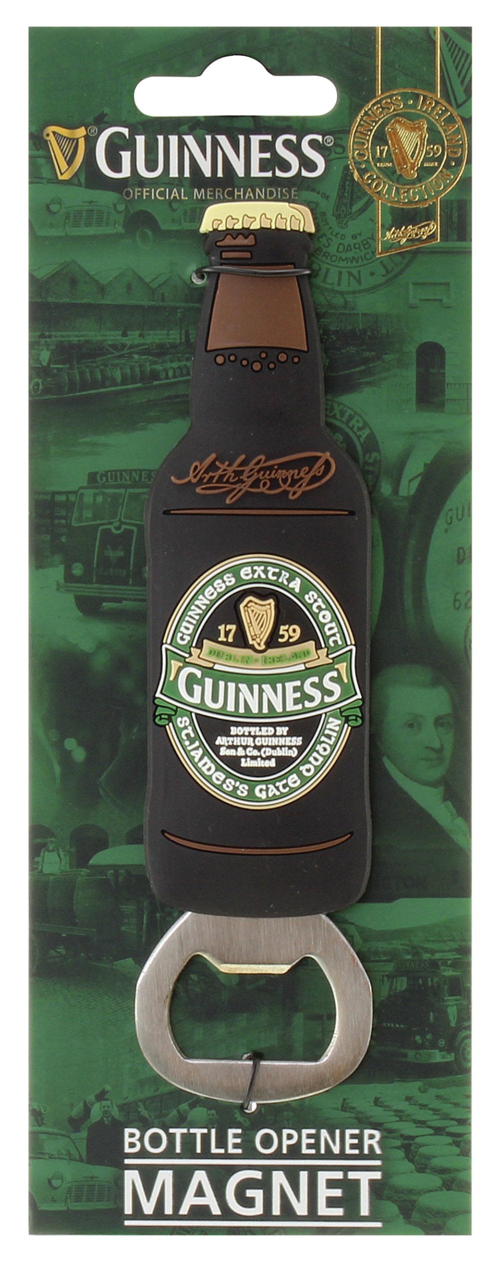 Guinness | Green Collection Pvc Opener Magnet – Guinness Webstore US