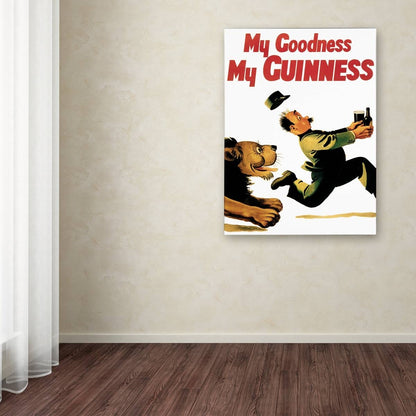 My goodness, my Guinness Brewery 'My Goodness My Guinness XIV' canvas art.