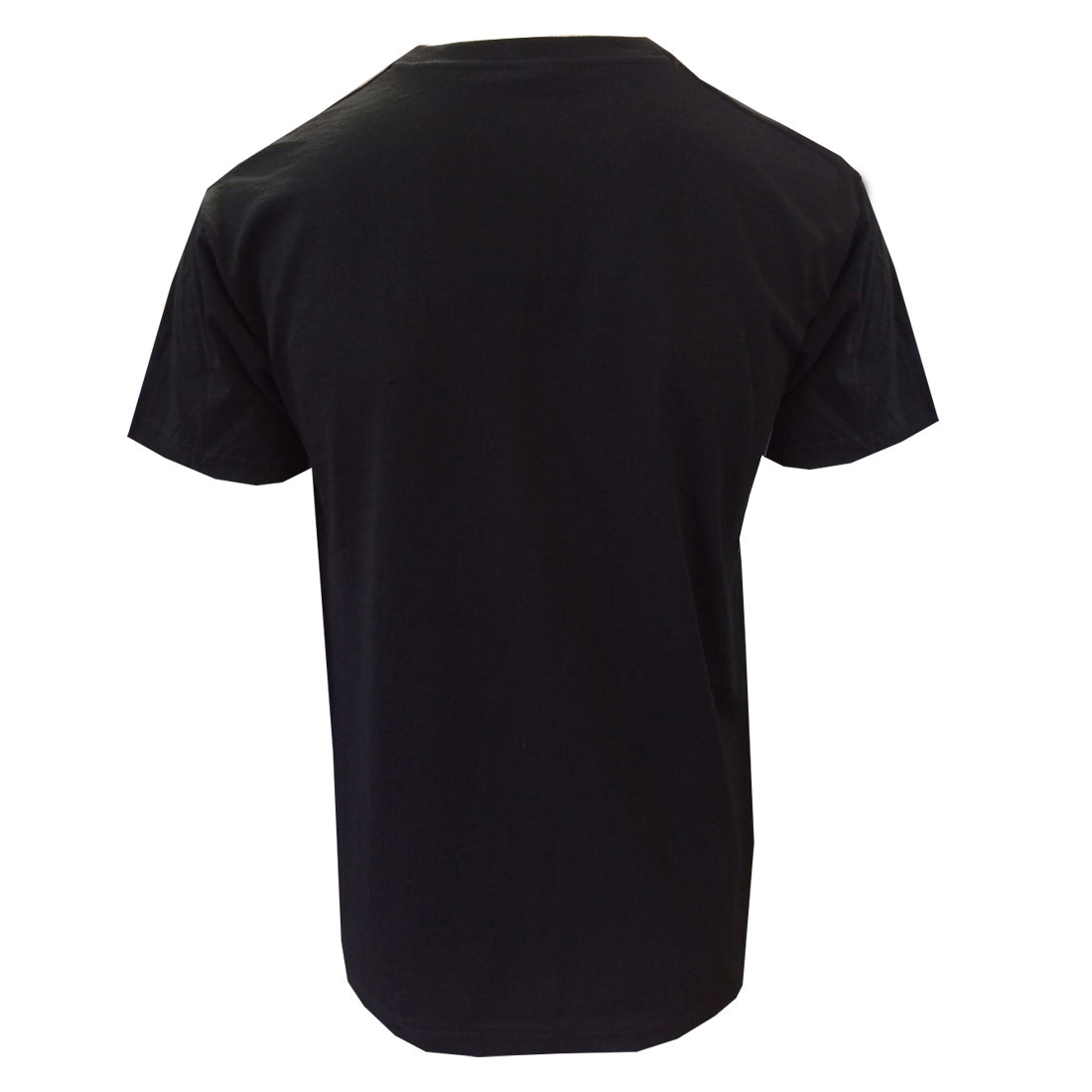 Official Guinness Six Nations Merchandise: Rear view of a Guinness Six Nations Black Tee on a white background.
