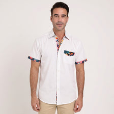 Guinness White Linen Summer Shirt