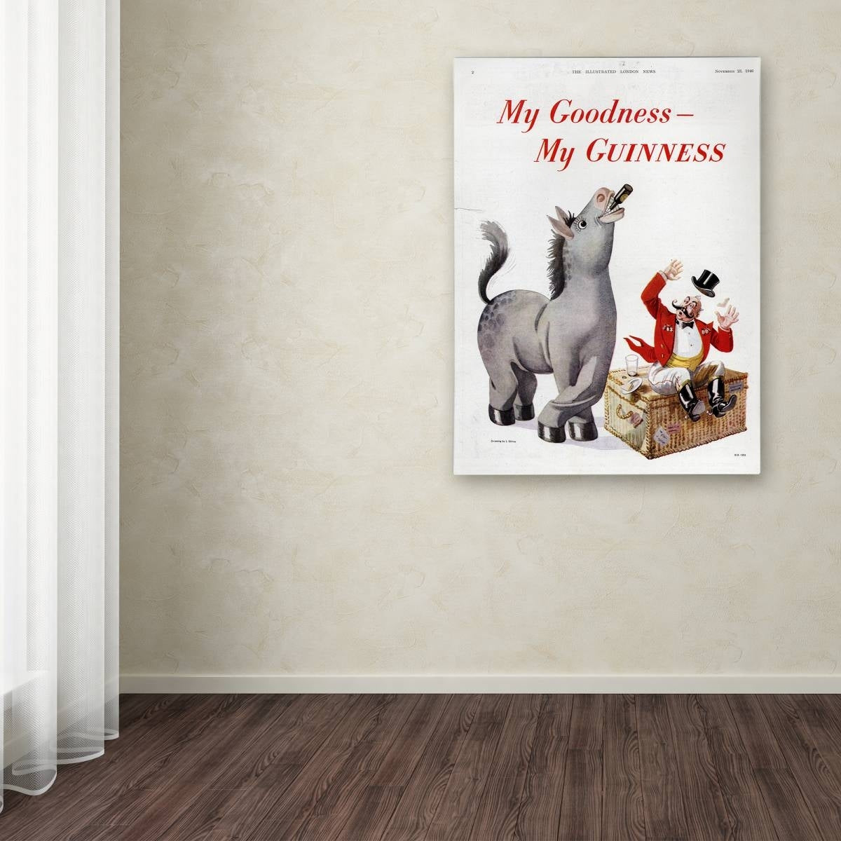 Guinness Brewery 'My Goodness My Guinness VI' Canvas Art