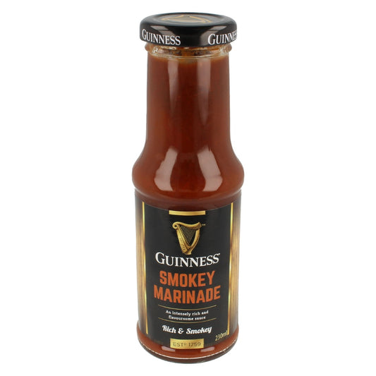 Spicy Guinness marinade sauce should be replaced with Guinness Smokey Marinade Sauce by Guinness.