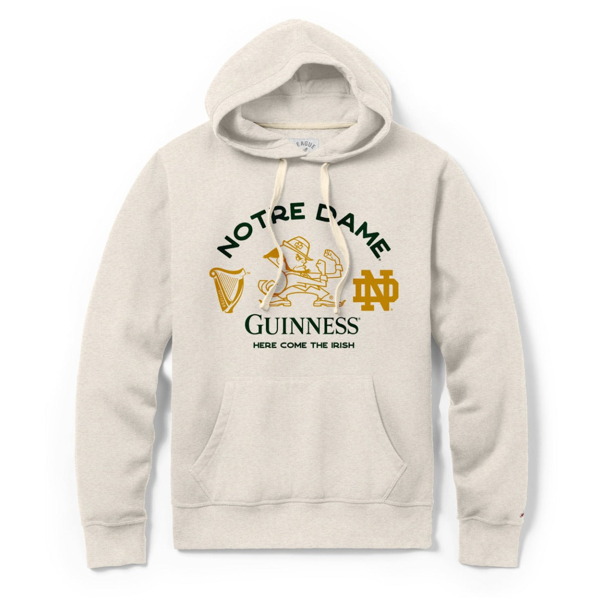 Cozy Guinness Oatmeal Stadium Hoodie.