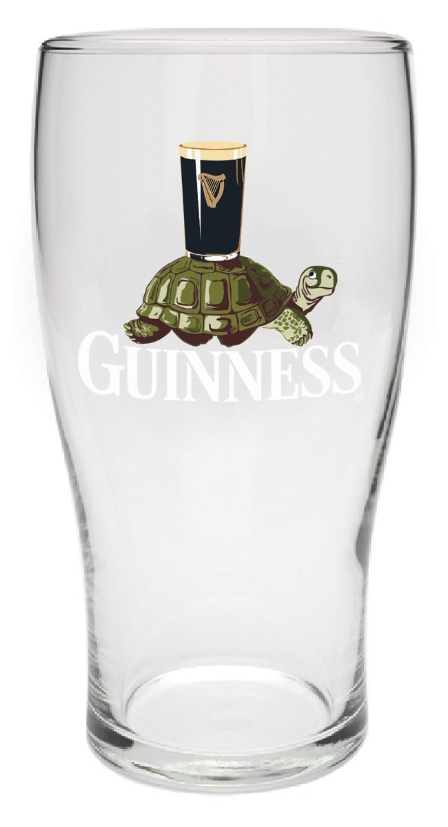 Guinness Tortoise  20oz Pint Glass