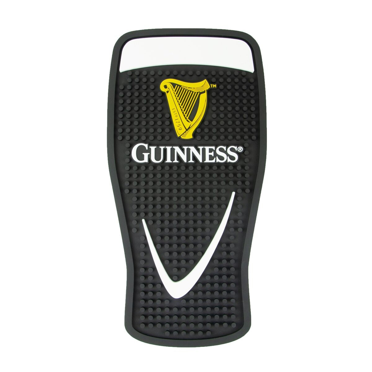 Guinness PVC Pint shape Bar Mat