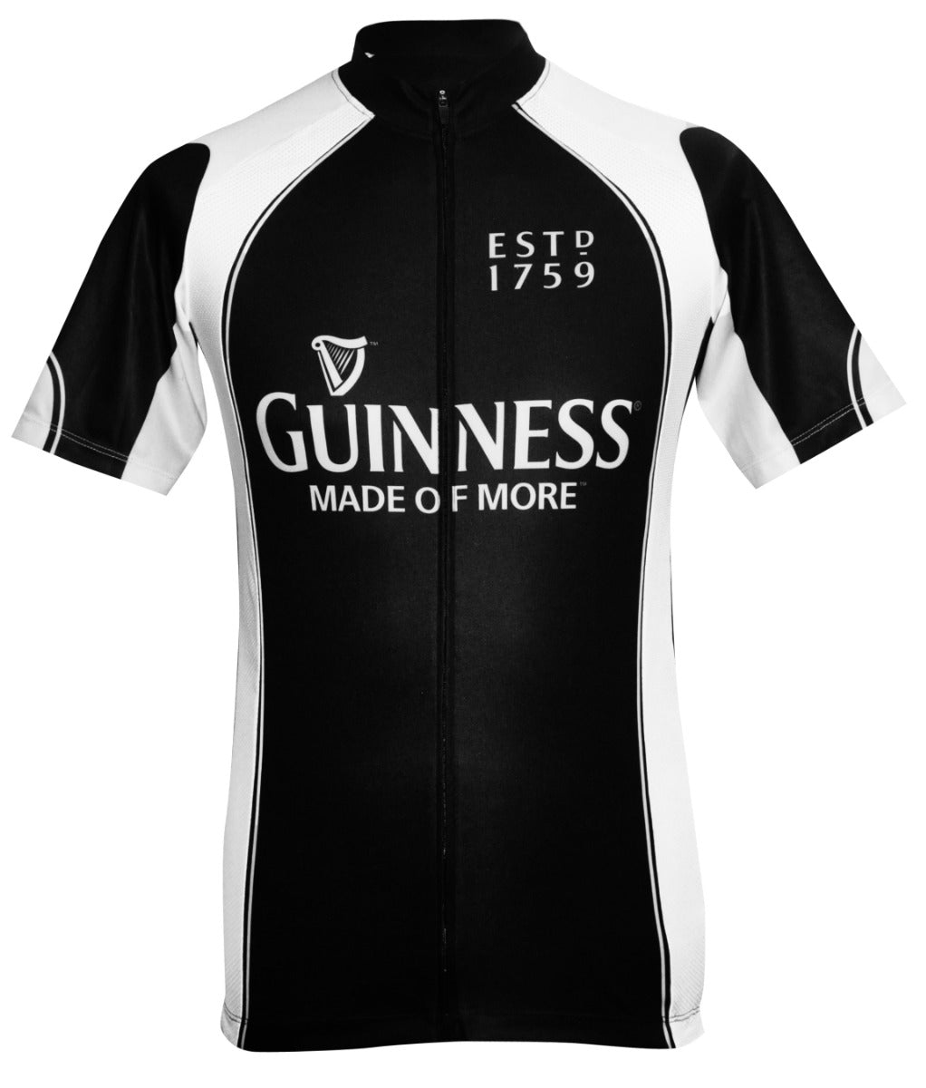 The Guinness Basic Cycling Jersey is a performance-oriented race cut jersey.
