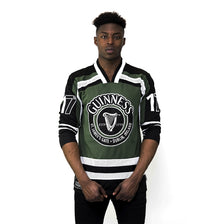 Green & White Hockey Jersey