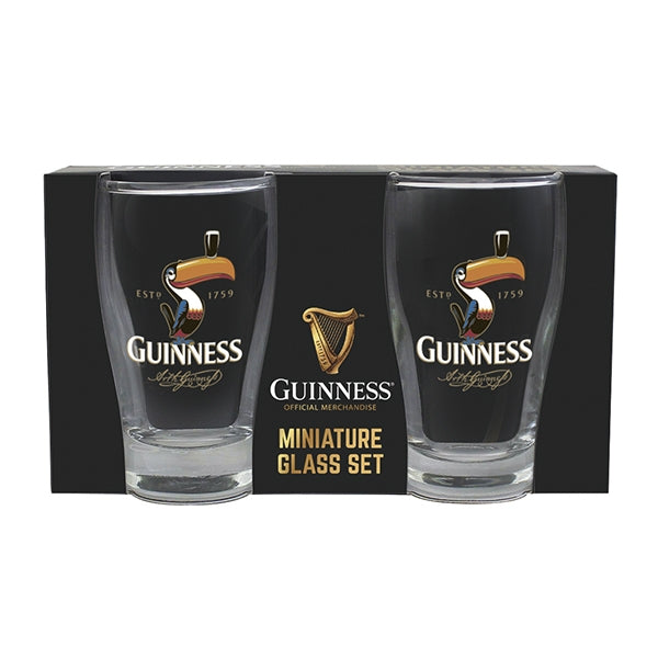 Guinness Toucan Mini Pint Glass 2PK