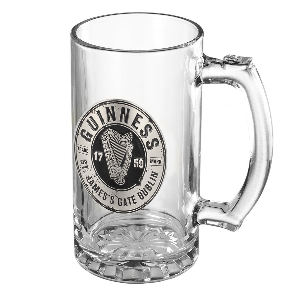 A Guinness Pewter Logo Tankard mug.