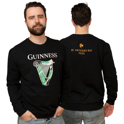 Guinness Limited Edition St Patrick's Day 2023 Black Sweater