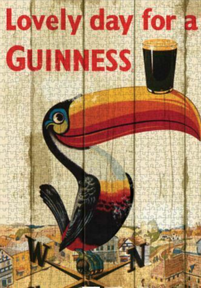 Lovely day for a Guinness Toucan Jigsaw Puzzle 1000 Pcs.